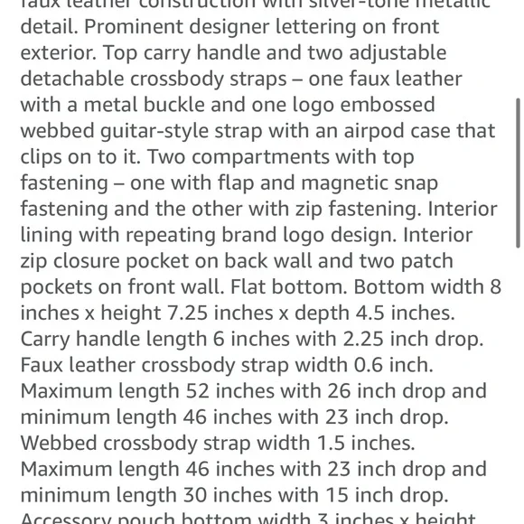 Steve Madden, Bevelyn Convertible Blue Leather Women's Bag Set - Picture 11 of 11